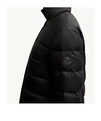 Moncler Bessettes Quilted Down Jacket In Black