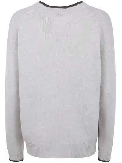 Brunello Cucinelli Cashmere V Neck Sweater Clothing