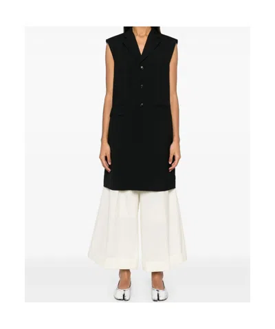 Comme Des Garçons Detachable-sleeves Coat