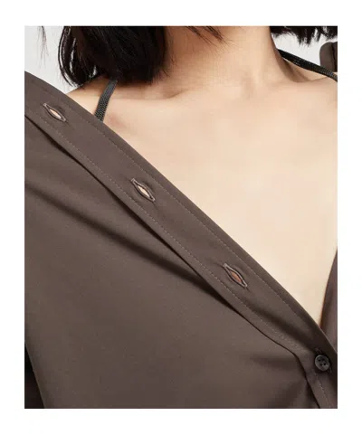 Brunello Cucinelli Long-sleeved Buttoned Shirt