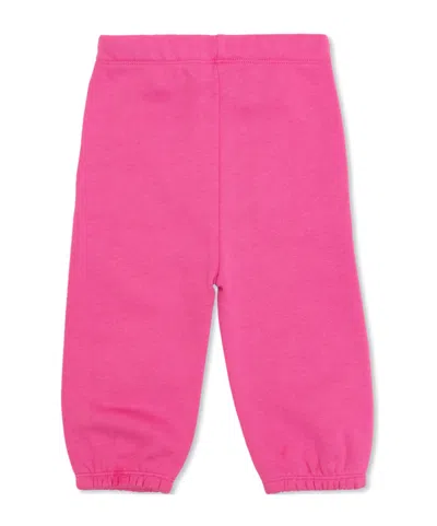 Stella Mccartney Kids Graphic Printed Drawstring Trousers In Pink