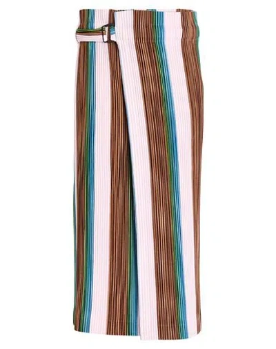 Issey Miyake Homme Plissé By  Man Midi Skirt Light Pink Size Onesize Polyester In Multi