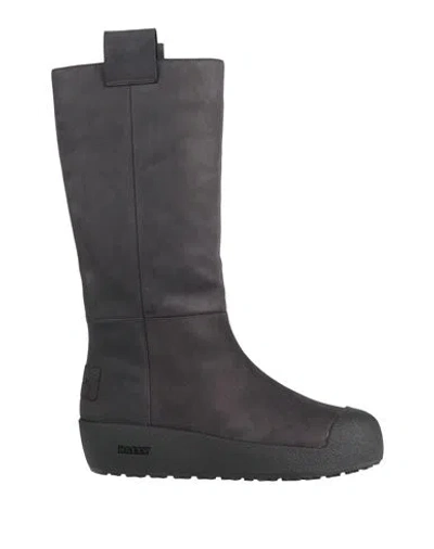 Bally Man Boot Black Size 9 Calfskin In Black