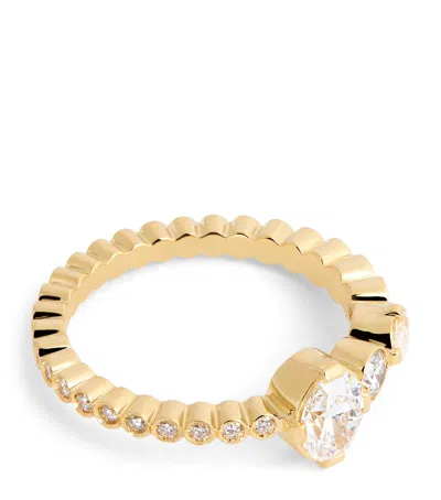 Sophie Bille Brahe Yellow Gold And Diamond Starry Sky Ensemble De Sky Ring