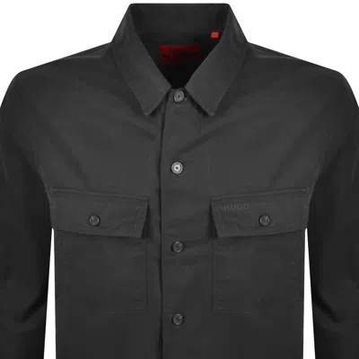 Hugo Boss Hugo Epoldo Overshirt Jacket Black