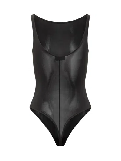 Elisabetta Franchi Jersey Bodysuit With Jewel Detailing