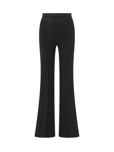 Elisabetta Franchi Tailored Black Crêpe Pants