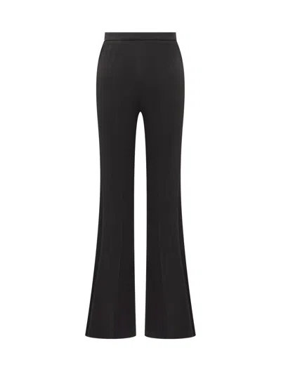 Elisabetta Franchi Tailored Black Crêpe Pants