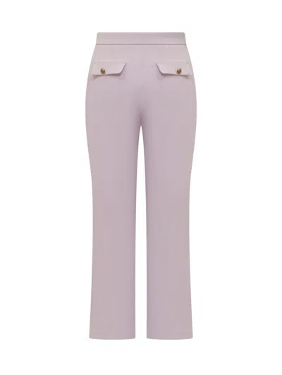Elisabetta Franchi Pants In Purple