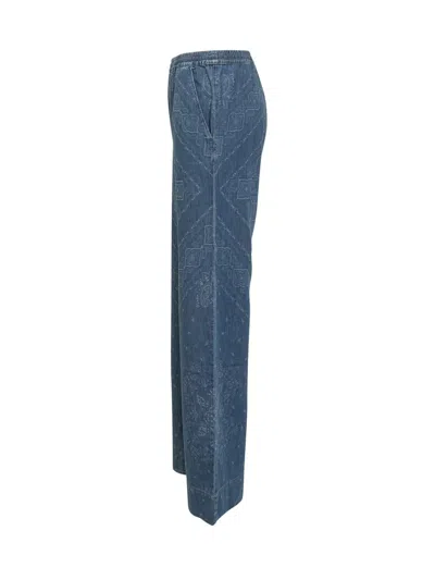 Pinko Namibia Straight Leg Jeans In Light Wash In Blue