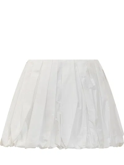 Pinko Cadric Mini Skirt In White