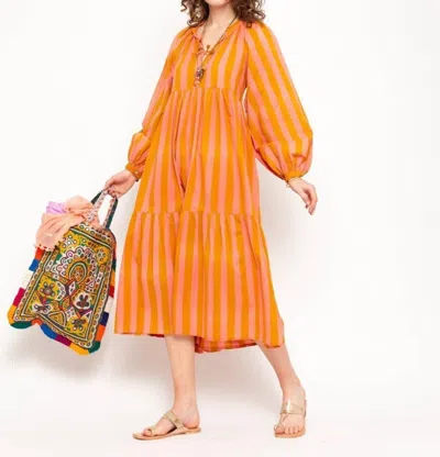 Matta Jaya Riviera Dress In Peach