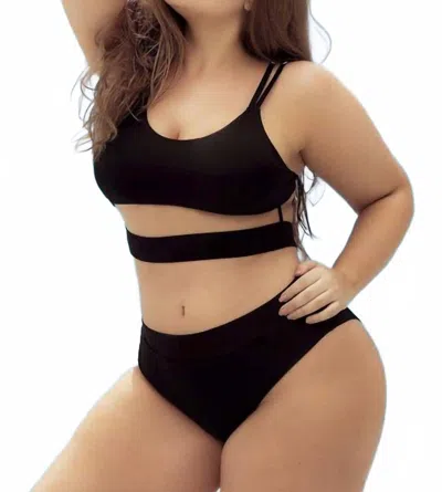 Mapalé Cici Two Piece Swimsuit Plus In Black In Black