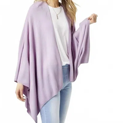 Coco + Carmen Lightweight Knit Wrap Shawl In Fondant Pink