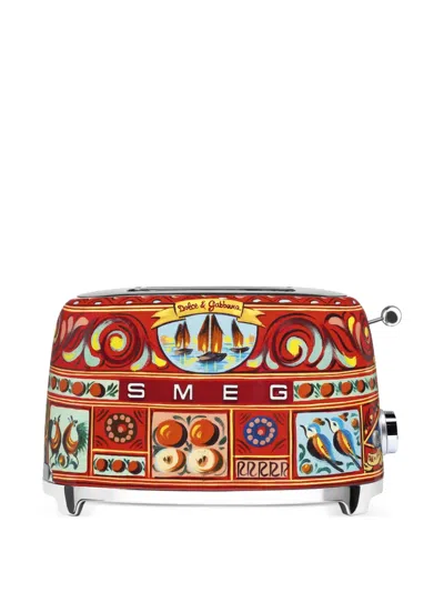 Dolce & Gabbana Casa X Smeg Sicily Is My Love Toaster (19.8cm X 31cm) In Multi