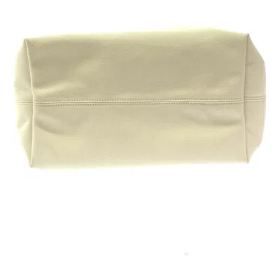 Pre-owned Balenciaga White Canvas Tote Bag ()