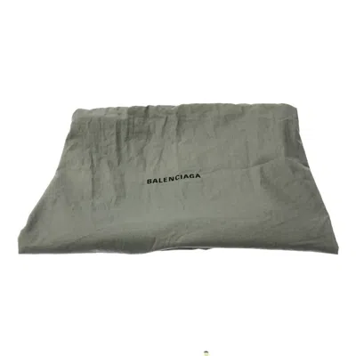 Pre-owned Balenciaga White Canvas Tote Bag ()