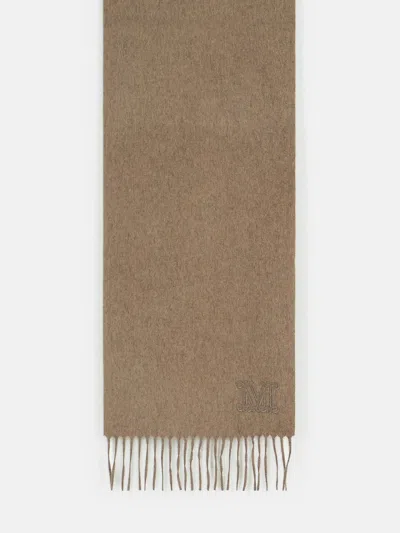 Max Mara 'wsdalia' Beige Cashmere Scarf