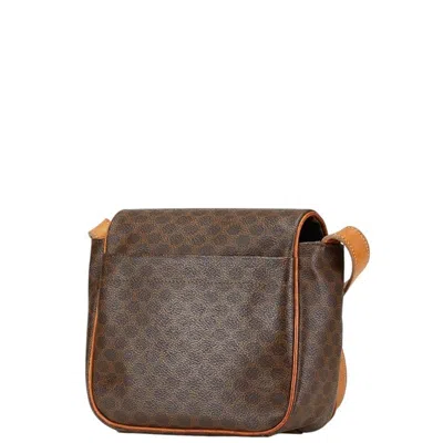 Pre-owned Celine Brown Pvc Leather Shoulder Bag ()