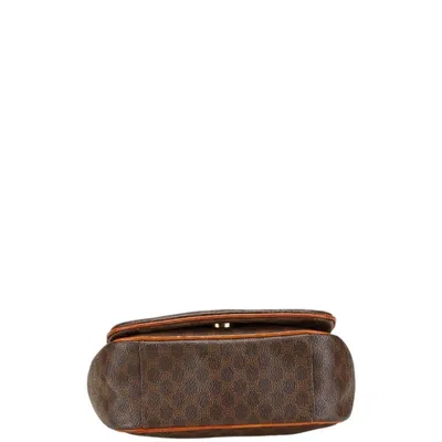 Pre-owned Celine Brown Pvc Leather Shoulder Bag ()
