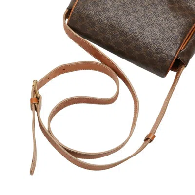 Pre-owned Celine Brown Pvc Leather Shoulder Bag ()