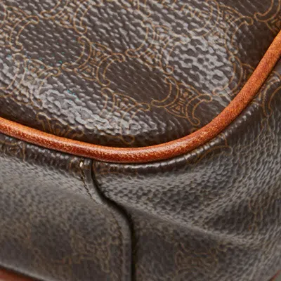 Pre-owned Celine Brown Pvc Leather Shoulder Bag ()