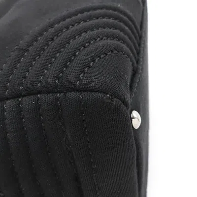 Pre-owned Chanel Black Cotton Shoulder Bag ()