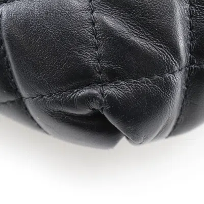 Pre-owned Chanel Black Leather Fanny Pack Sling Bag ()