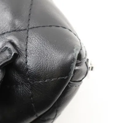 Pre-owned Chanel Black Leather Fanny Pack Sling Bag ()