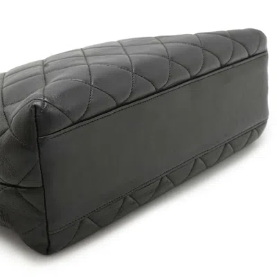Pre-owned Chanel Black Leather Shoulder Bag Tote Bag ()