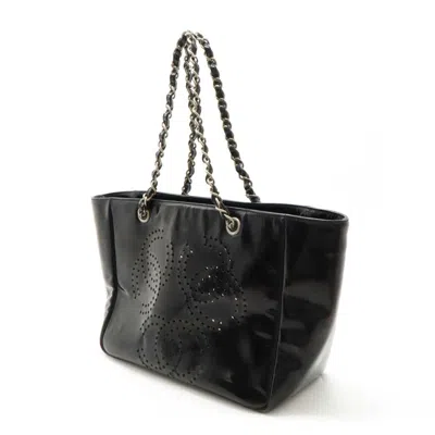 Pre-owned Chanel Black Shoulder Bag Tote Bag ()