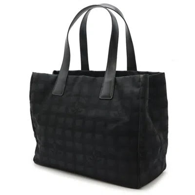 Pre-owned Chanel New Travel Line Black New Travel Line Shoulder Bag Tote Bag ()