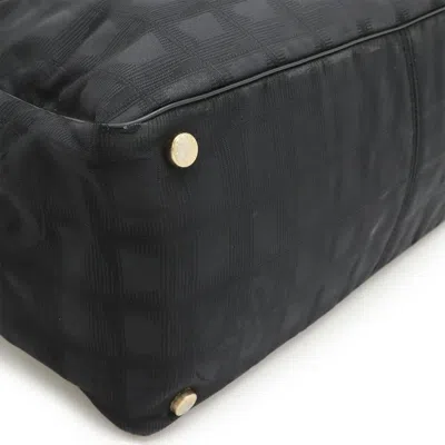 Pre-owned Chanel New Travel Line Black New Travel Line Shoulder Bag Tote Bag ()