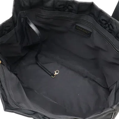 Pre-owned Chanel New Travel Line Black New Travel Line Shoulder Bag Tote Bag ()