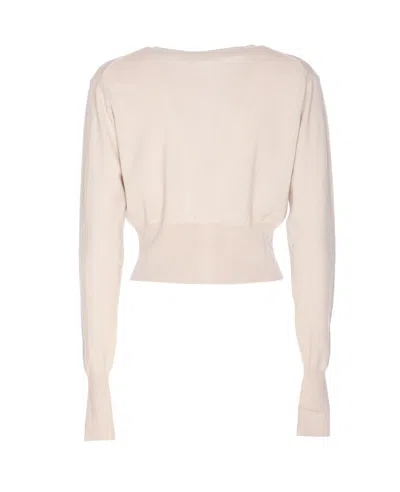 Vivienne Westwood Off-white Cashmere-blend Cardigan Women In Neutral