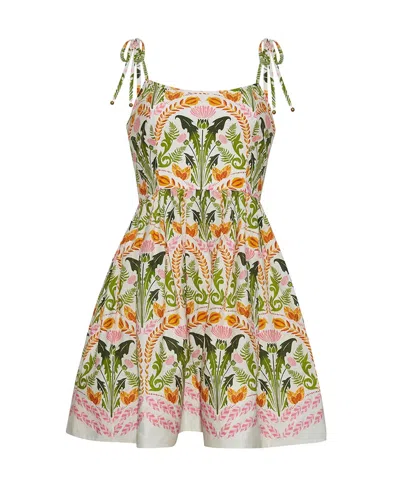 Cara Cara Laia Mini Dress In Multi