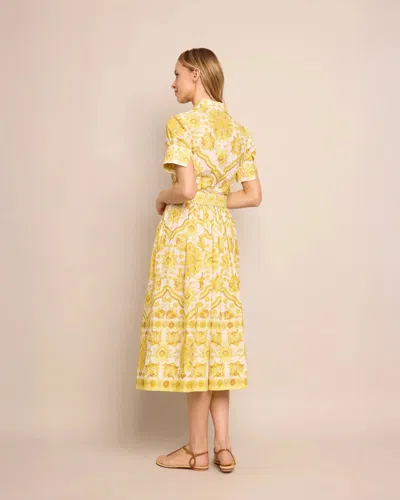 Cara Cara Malena Midi Dress In Yellow