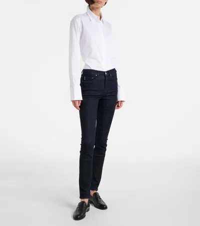 Ag Geneva Mid-rise Skinny Jeans