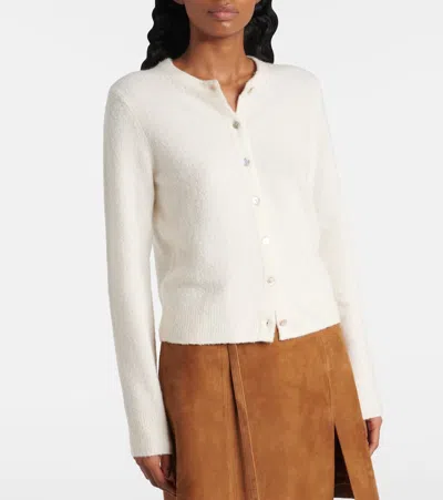 Vince Silk And Cashmere-blend Cardigan