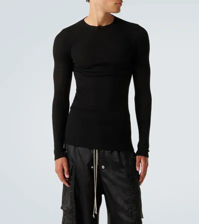 Rick Owens Ribbed-knit Virgin Wool Sweater