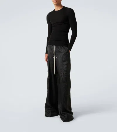 Rick Owens Ribbed-knit Virgin Wool Sweater