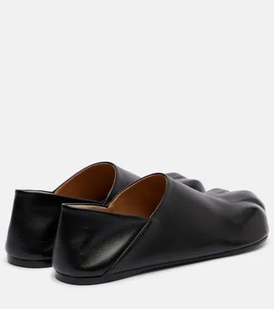 Jw Anderson Black Paw Loafers