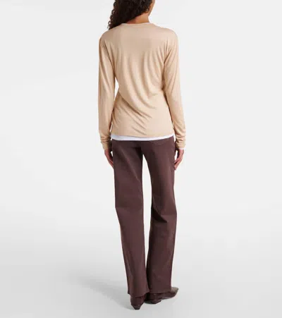 Dorothee Schumacher Layered Top In Neutral
