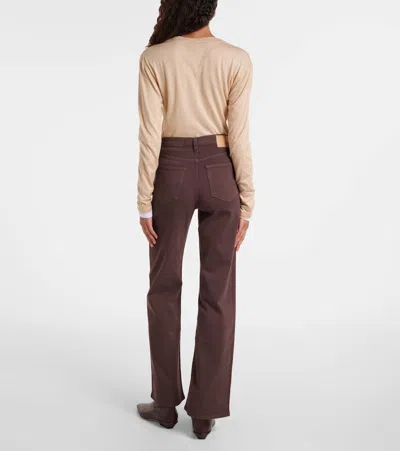 Ag New Bgy Wide-leg Jeans In Multi