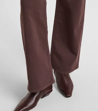 Ag New Bgy Wide-leg Jeans In Multi