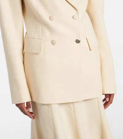 Gabriela Hearst Sedna Double-breasted Silk Blazer