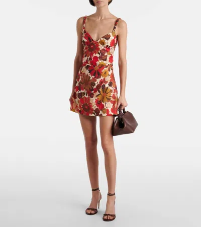 Sir Primrose Floral Linen Minidress