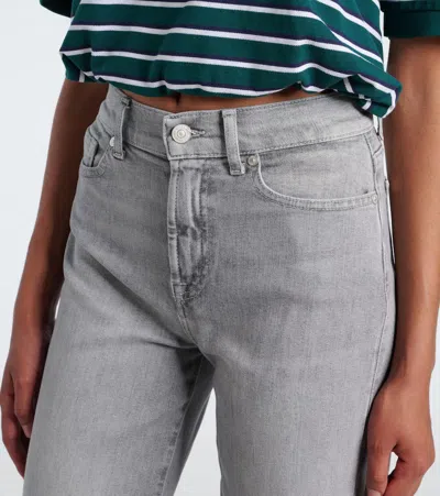 7 For All Mankind Lotta High-rise Wide-leg Jeans