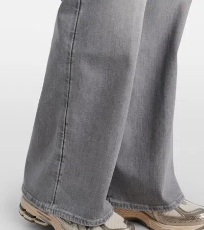 7 For All Mankind Lotta High-rise Wide-leg Jeans