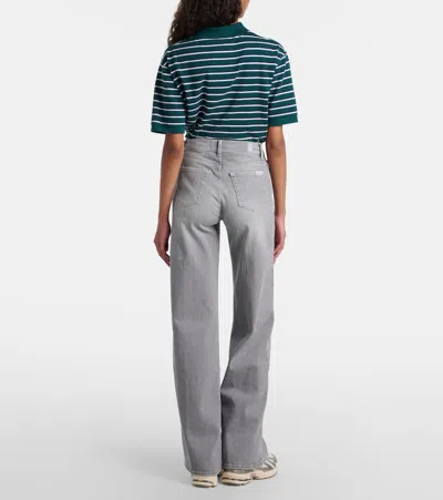 7 For All Mankind Lotta High-rise Wide-leg Jeans